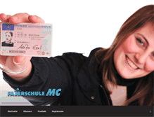 Tablet Screenshot of fahrschule-mc.de